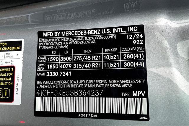 new 2025 Mercedes-Benz GLS 450 car, priced at $95,865