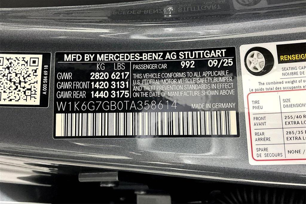 new 2026 Mercedes-Benz S-Class car, priced at $140,535