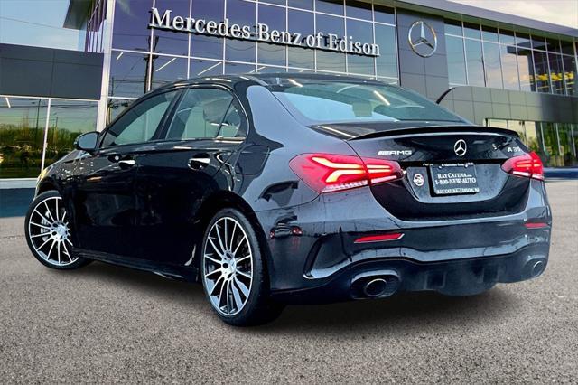 used 2021 Mercedes-Benz AMG A 35 car, priced at $36,995