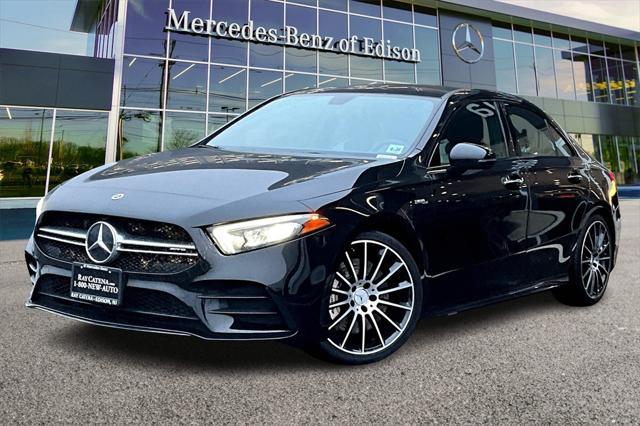 used 2021 Mercedes-Benz AMG A 35 car, priced at $36,995