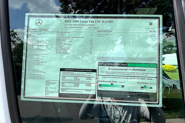 new 2025 Mercedes-Benz Sprinter 2500 car, priced at $68,783