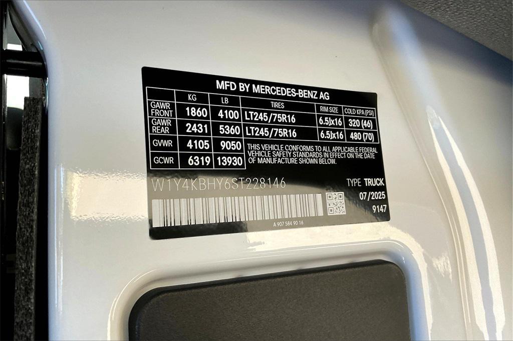 new 2025 Mercedes-Benz Sprinter 2500 car, priced at $57,108