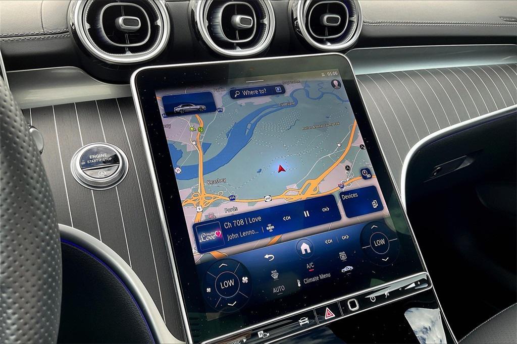 used 2025 Mercedes-Benz C-Class car, priced at $54,699