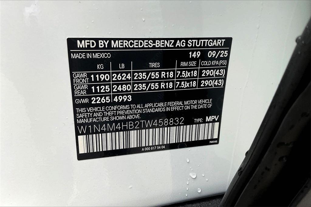 new 2026 Mercedes-Benz GLB 250 car, priced at $52,545