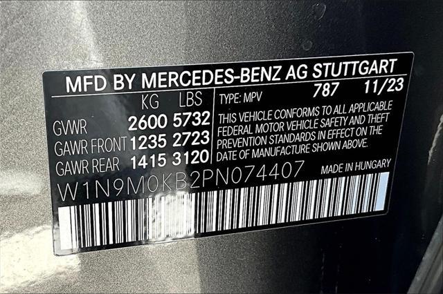 new 2023 Mercedes-Benz EQB 300 car, priced at $62,180