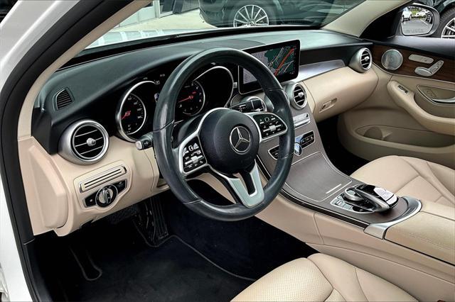 used 2019 Mercedes-Benz C-Class car, priced at $28,995