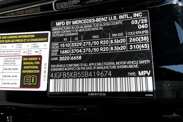 new 2025 Mercedes-Benz GLE 450 car, priced at $78,755