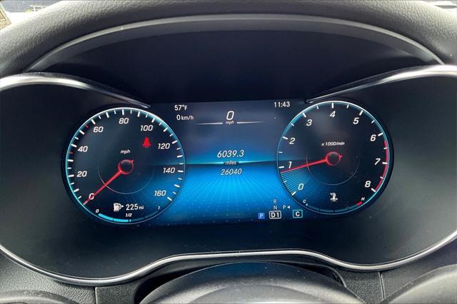 used 2021 Mercedes-Benz GLC 300 car, priced at $43,995