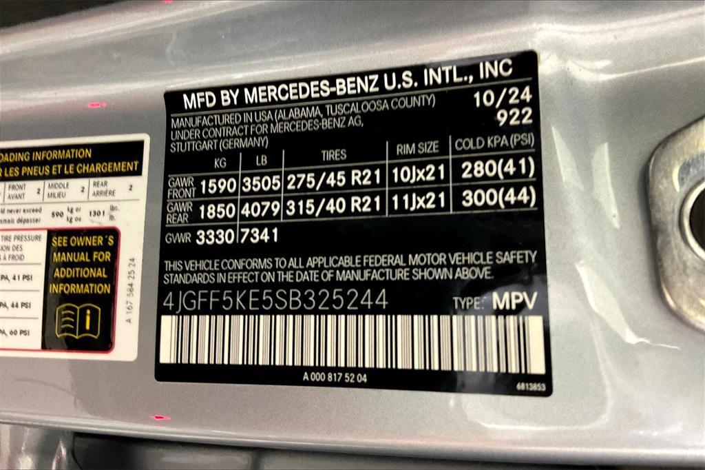 new 2025 Mercedes-Benz GLS 450 car, priced at $101,130
