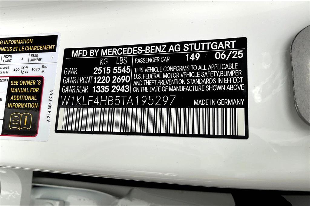 new 2026 Mercedes-Benz E-Class car, priced at $73,150