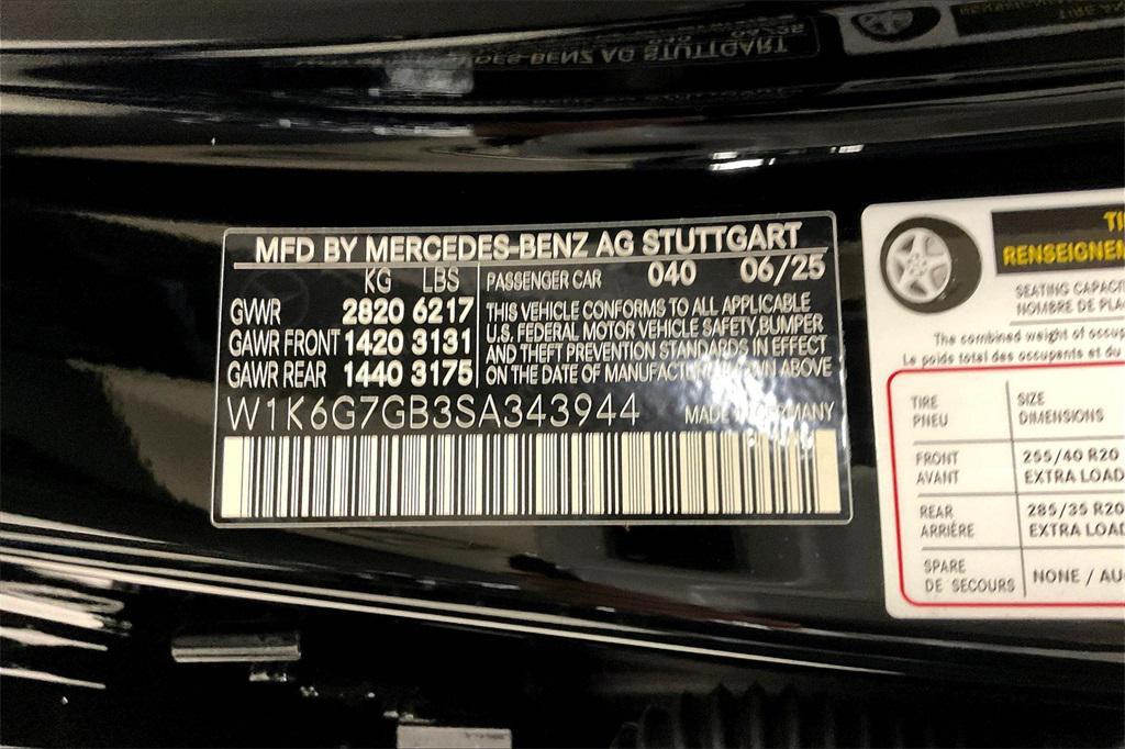 new 2025 Mercedes-Benz S-Class car, priced at $141,930