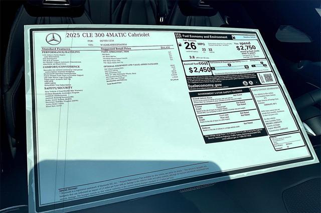 new 2025 Mercedes-Benz CLE 300 car, priced at $71,695