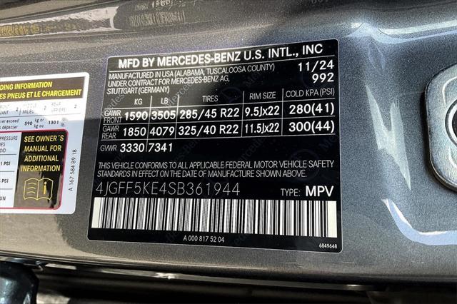 new 2025 Mercedes-Benz GLS 450 car, priced at $107,785