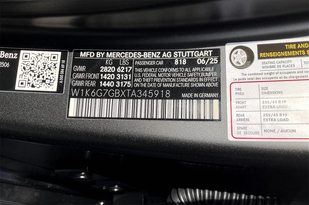 new 2026 Mercedes-Benz S-Class car, priced at $142,975