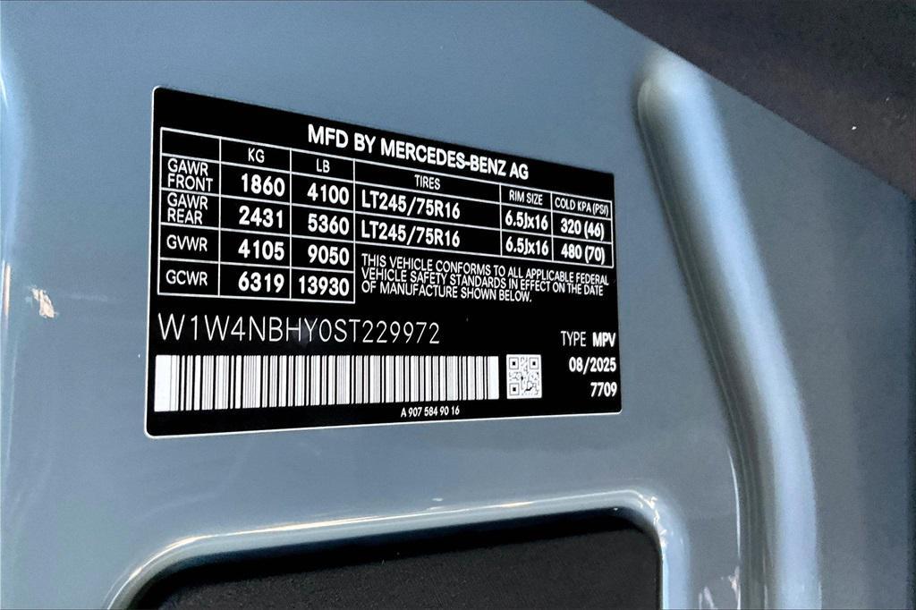 new 2025 Mercedes-Benz Sprinter 2500 car, priced at $65,400