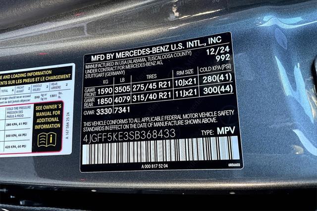 new 2025 Mercedes-Benz GLS 450 car, priced at $95,685
