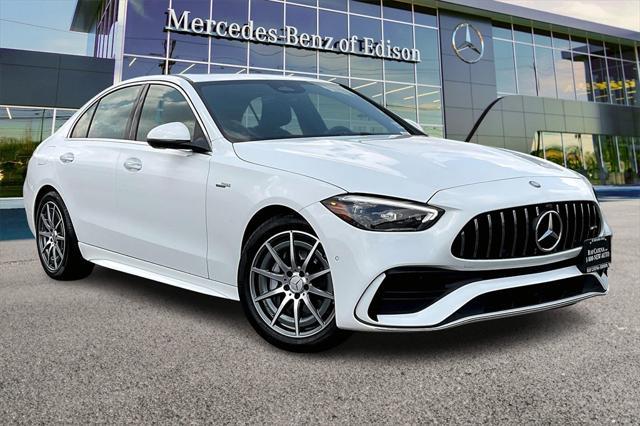 used 2025 Mercedes-Benz AMG C 43 car, priced at $70,995