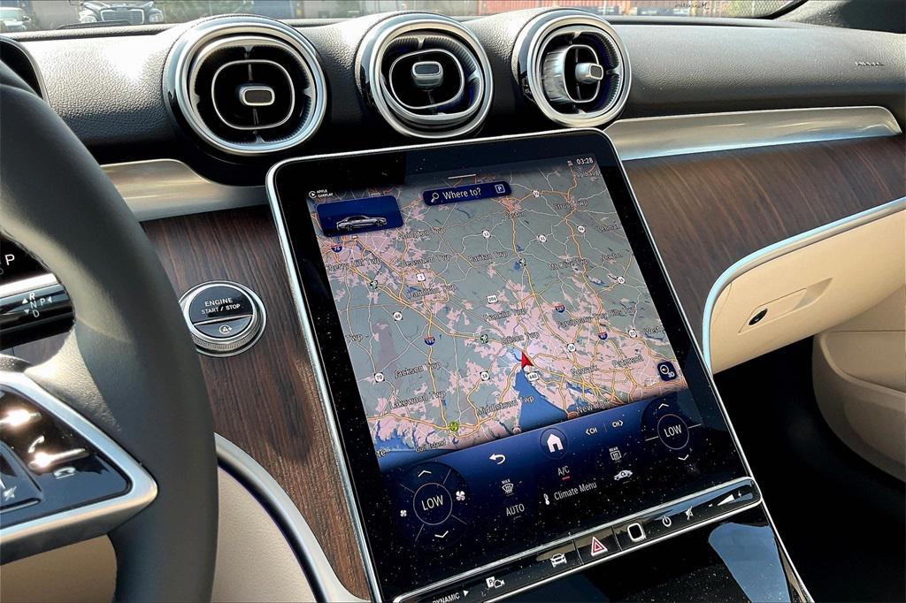 new 2025 Mercedes-Benz C-Class car, priced at $55,450