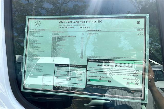 new 2024 Mercedes-Benz Sprinter 3500 car, priced at $67,932
