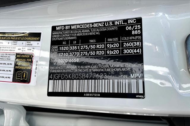 new 2025 Mercedes-Benz GLE 450 car, priced at $86,850