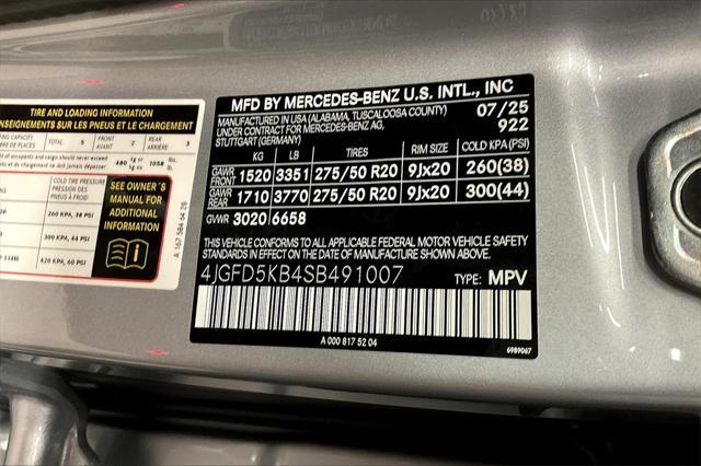 new 2025 Mercedes-Benz GLE 450 car, priced at $82,530