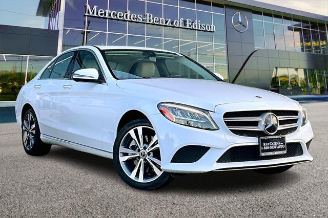 used 2021 Mercedes-Benz C-Class car, priced at $30,989