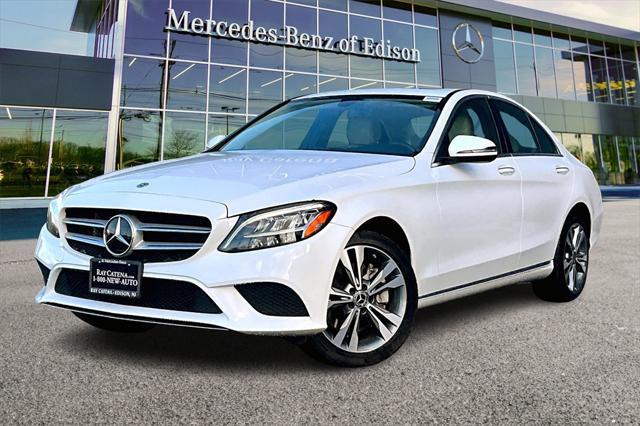 used 2021 Mercedes-Benz C-Class car, priced at $30,989