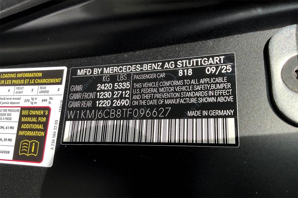 new 2026 Mercedes-Benz AMG CLE 53 car, priced at $88,910