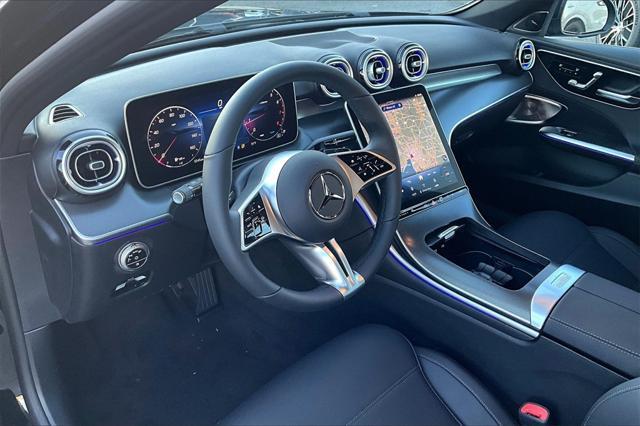 new 2025 Mercedes-Benz C-Class car, priced at $56,695