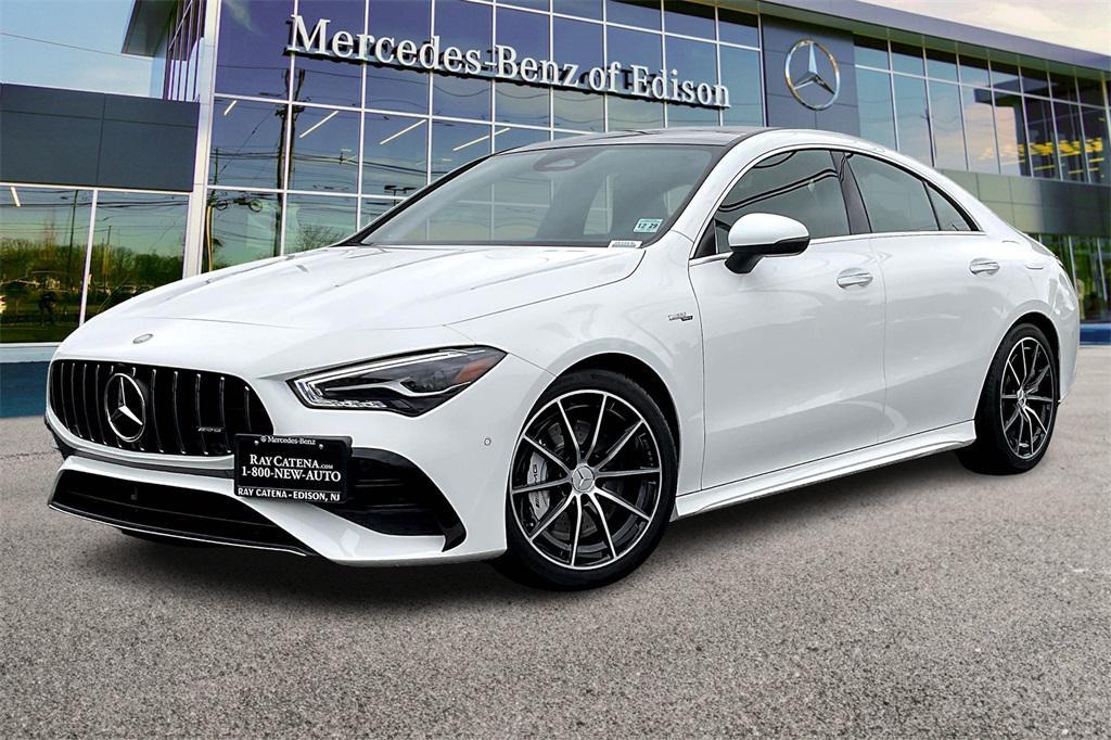 used 2025 Mercedes-Benz AMG CLA 35 car, priced at $55,561