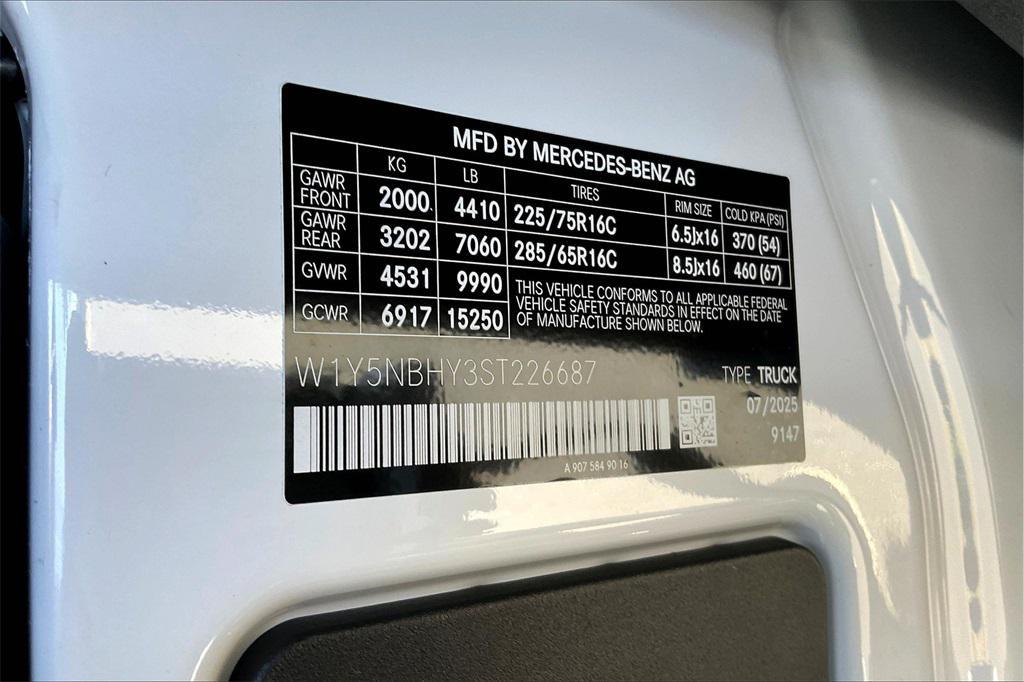 new 2025 Mercedes-Benz Sprinter 3500 car, priced at $69,752