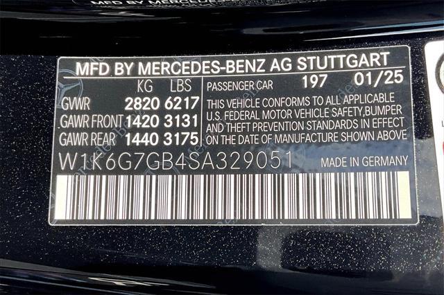 new 2025 Mercedes-Benz S-Class car, priced at $144,245