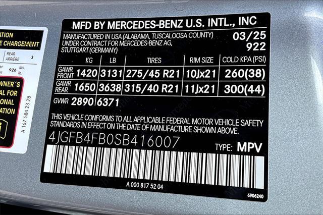 new 2025 Mercedes-Benz GLE 350 car, priced at $77,600