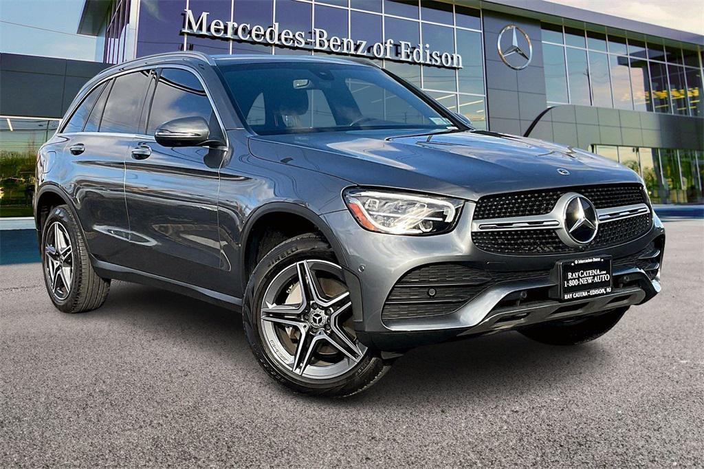 used 2021 Mercedes-Benz GLC 300 car, priced at $33,995