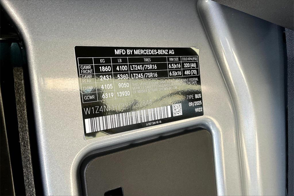 new 2025 Mercedes-Benz Sprinter 2500 car, priced at $75,331