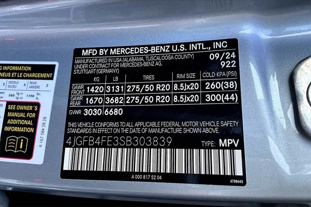 new 2025 Mercedes-Benz GLE 350 car, priced at $73,595