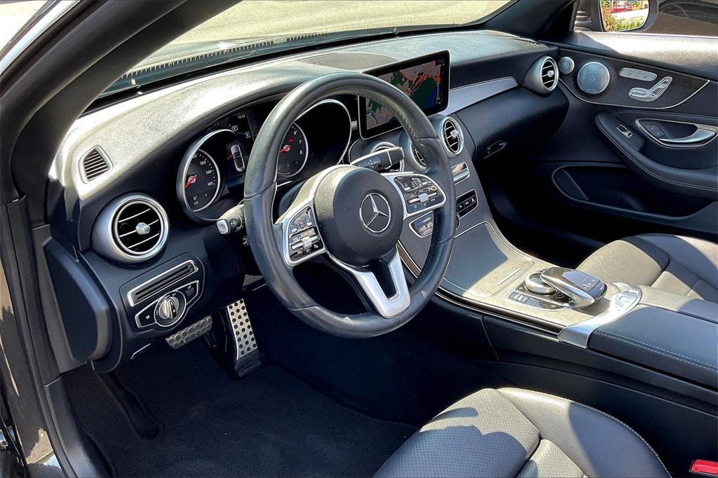 used 2019 Mercedes-Benz C-Class car, priced at $37,995