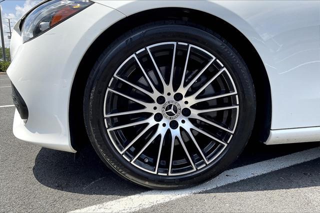 used 2022 Mercedes-Benz C-Class car, priced at $38,495