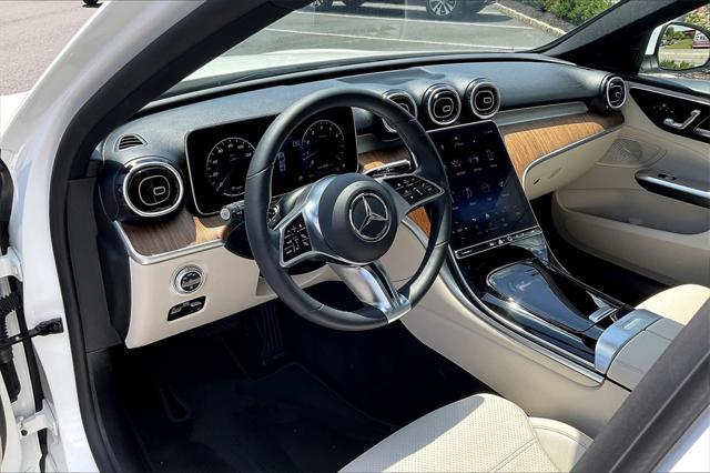 used 2022 Mercedes-Benz C-Class car, priced at $38,495
