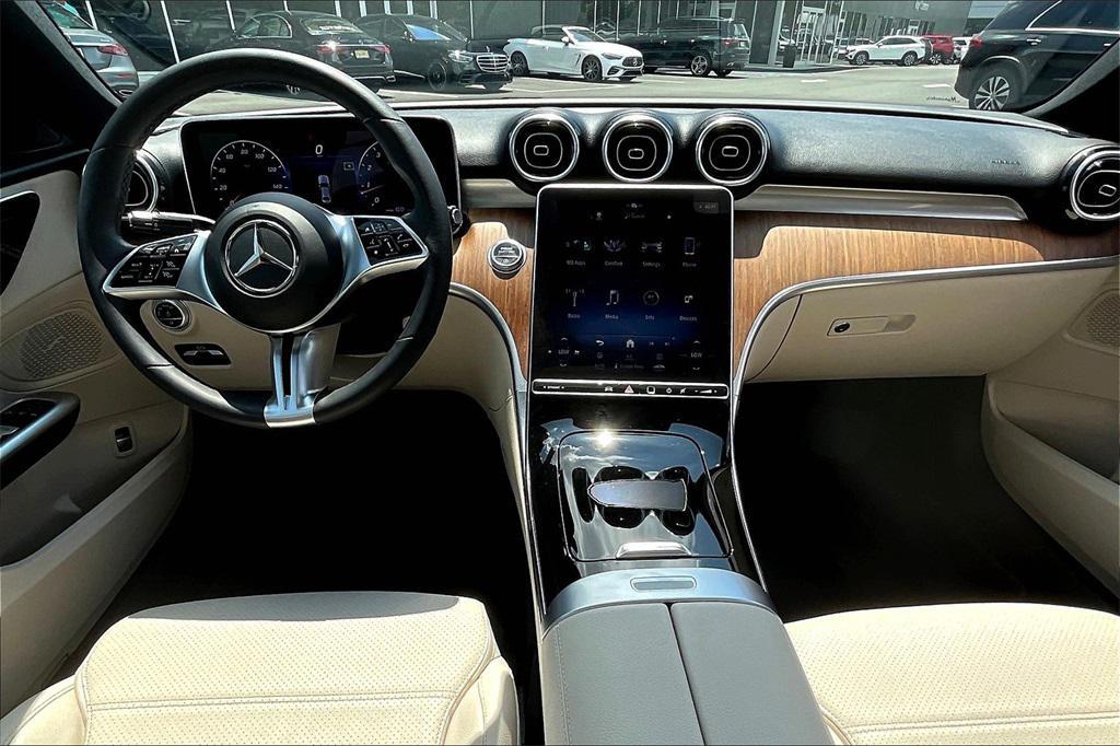 used 2022 Mercedes-Benz C-Class car, priced at $37,639