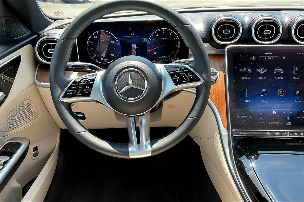 used 2022 Mercedes-Benz C-Class car, priced at $37,639
