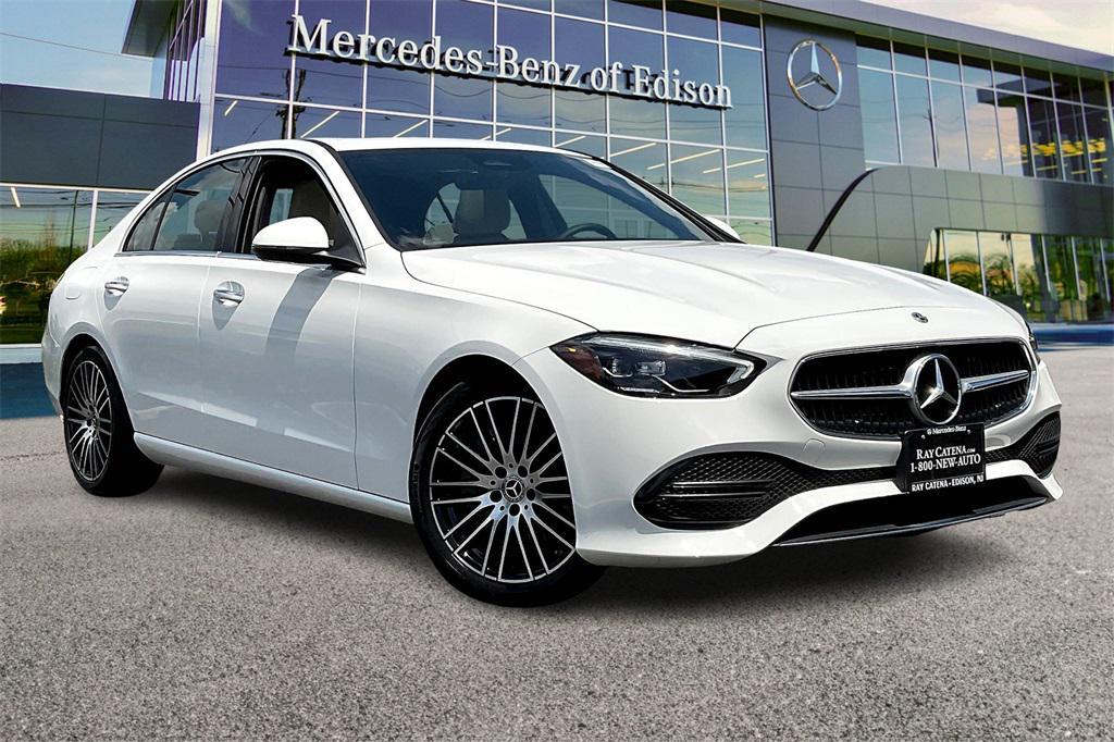 used 2022 Mercedes-Benz C-Class car, priced at $37,996