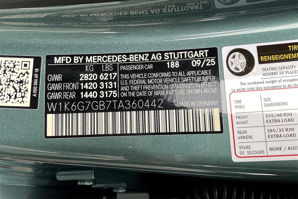 new 2026 Mercedes-Benz S-Class car, priced at $144,495