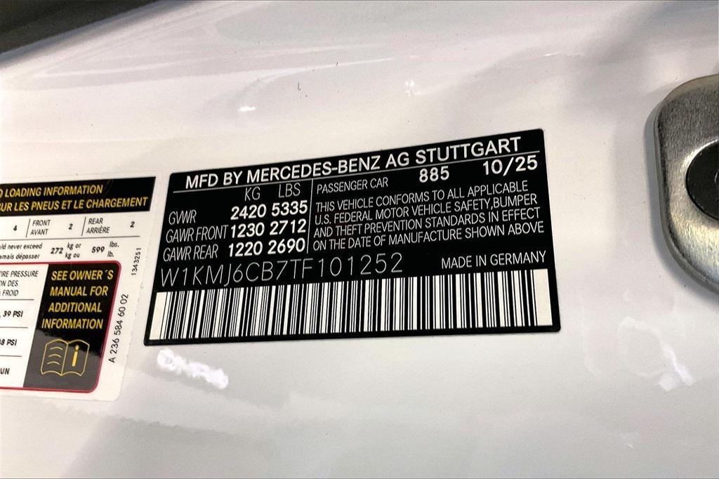 new 2026 Mercedes-Benz AMG CLE 53 car, priced at $95,920
