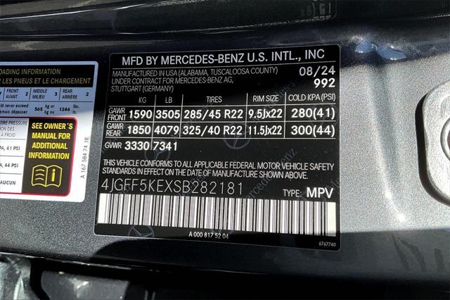 new 2025 Mercedes-Benz GLS 450 car, priced at $97,045