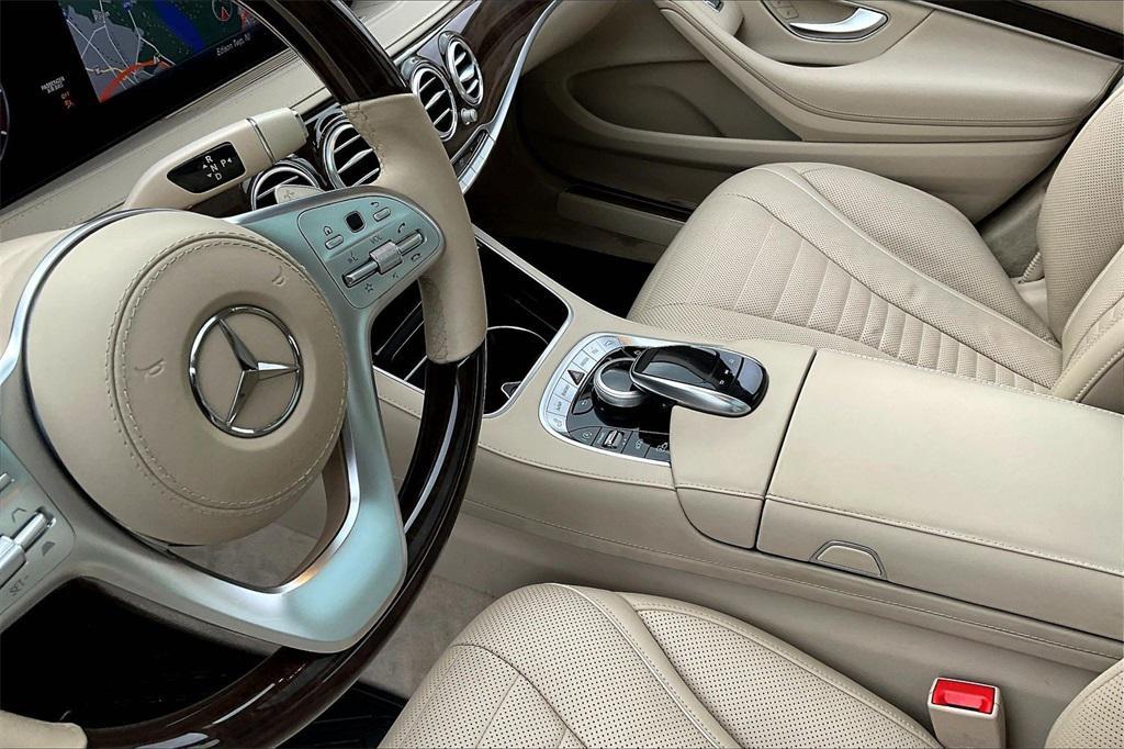 used 2020 Mercedes-Benz S-Class car, priced at $49,879