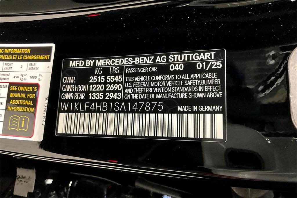 new 2025 Mercedes-Benz E-Class car, priced at $71,350