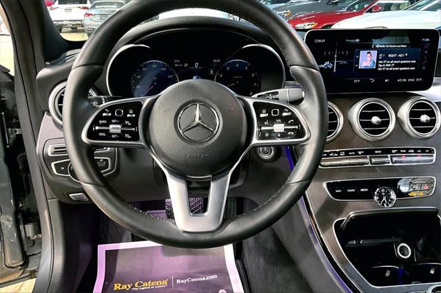 used 2021 Mercedes-Benz C-Class car, priced at $30,200