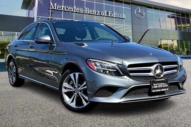 used 2021 Mercedes-Benz C-Class car, priced at $30,200