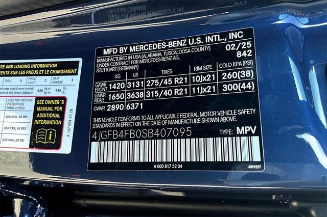 new 2025 Mercedes-Benz GLE 350 car, priced at $75,285